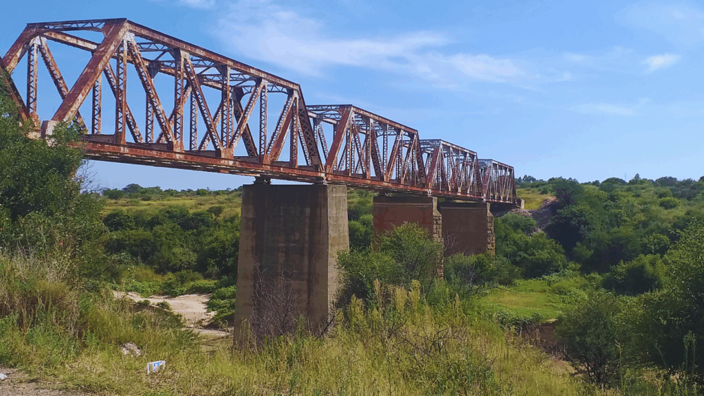 Magnificent Sand River Bridge 1893