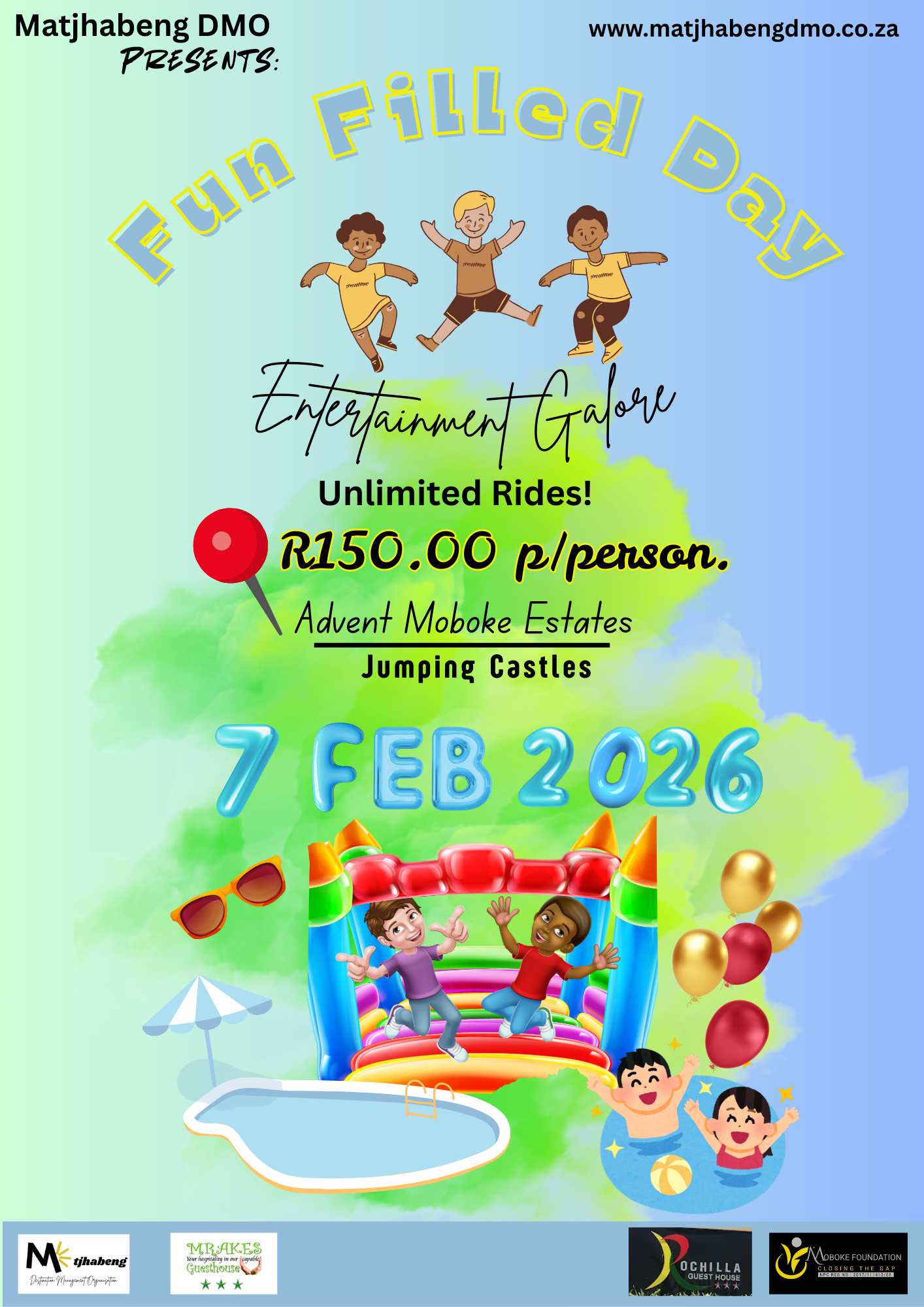Jumping Castles Fun Filled Day Event